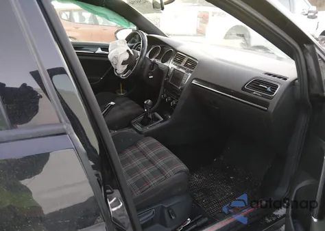 2017 Volkswagen Golf Gti из США, поврежденный, VIN 3VW5T7AU6HM067392